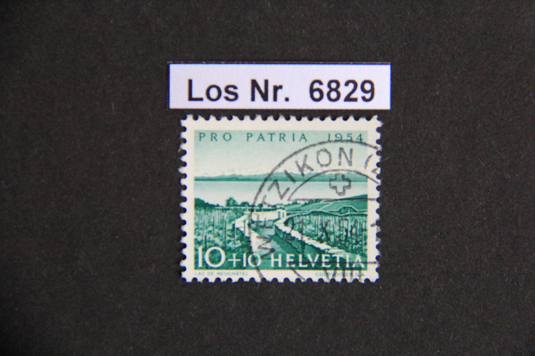 Tous les timbres: PP 1954 Ortsstempel mit Datum                       Los 6829 – D'occasion à Volken par jukon65