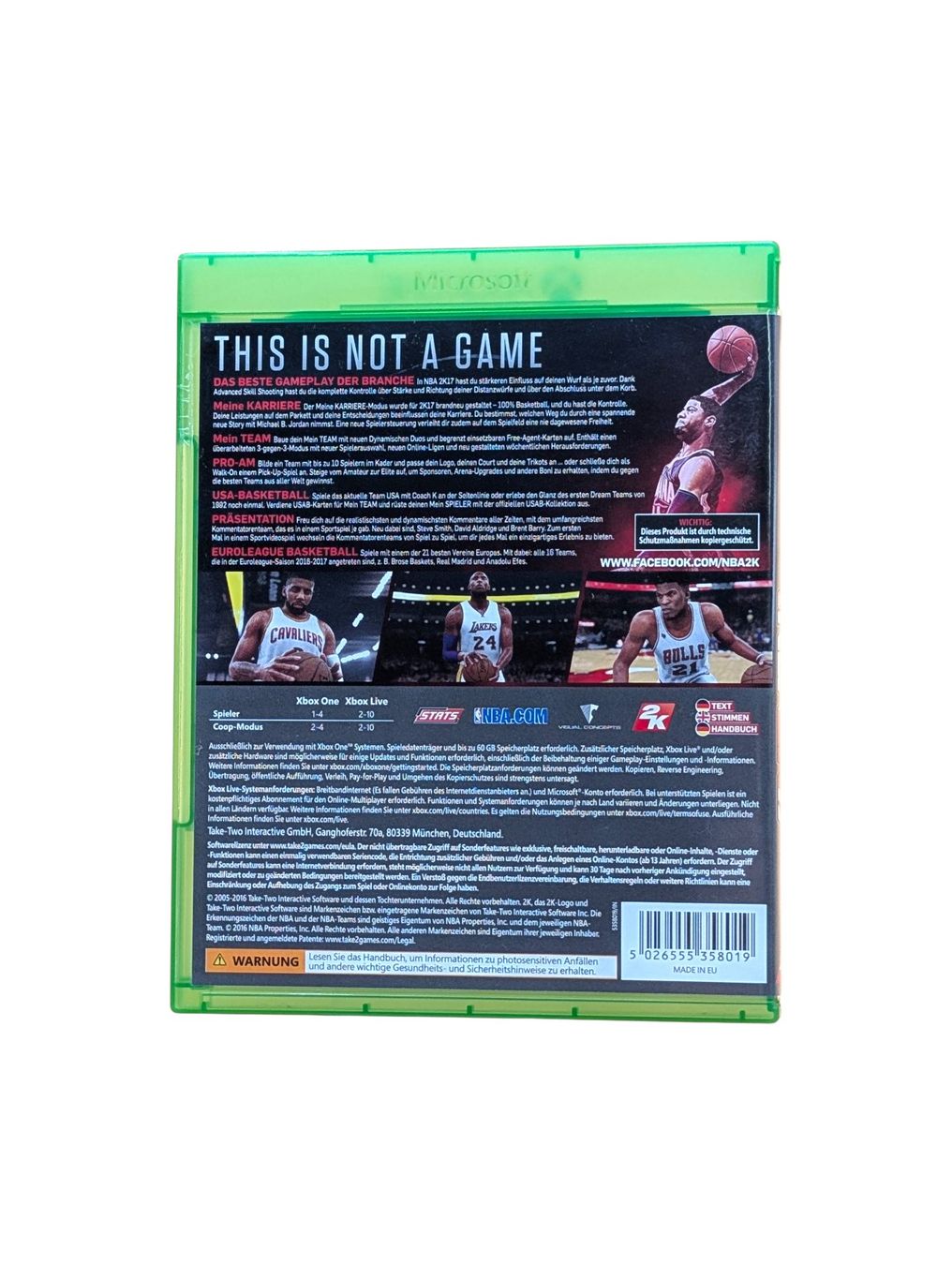 Microsoft Giochi: NBA 2K17 Xbox One – Usato da Domat/Ems venduto da IsseldorsShop 1