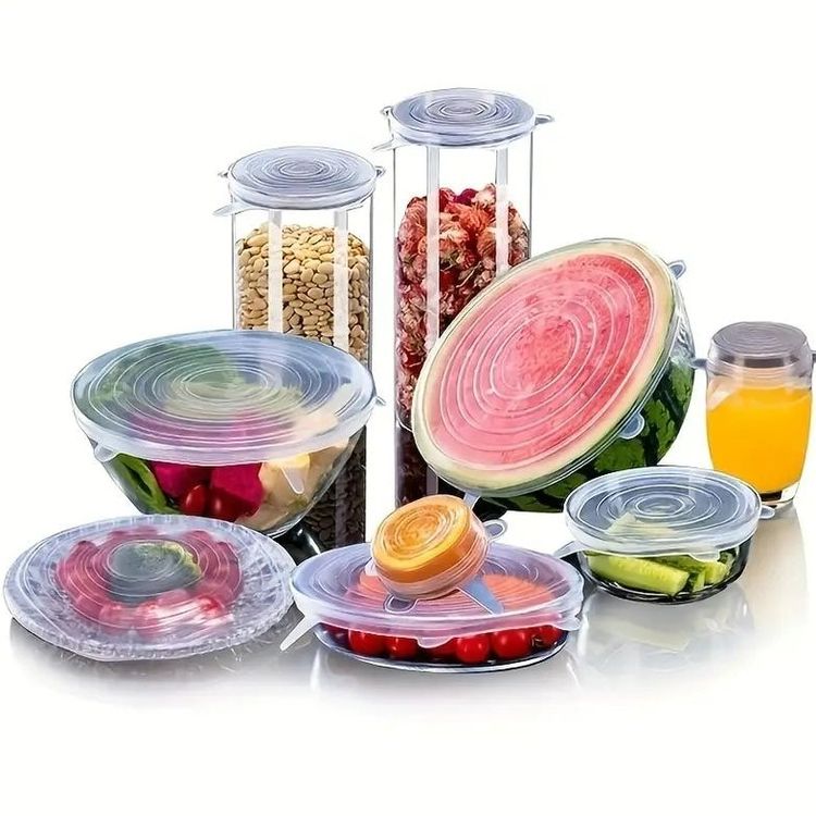 Kimchi Glas Deckel 5x Silikon-Fermentierdeckel Für Gärgläser – BPA-frei, Mit/ohne Metallring, Für Gemüse & Kimchi
