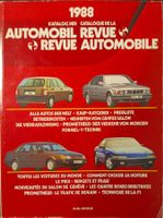 Katalog der Automobil Revue 1988