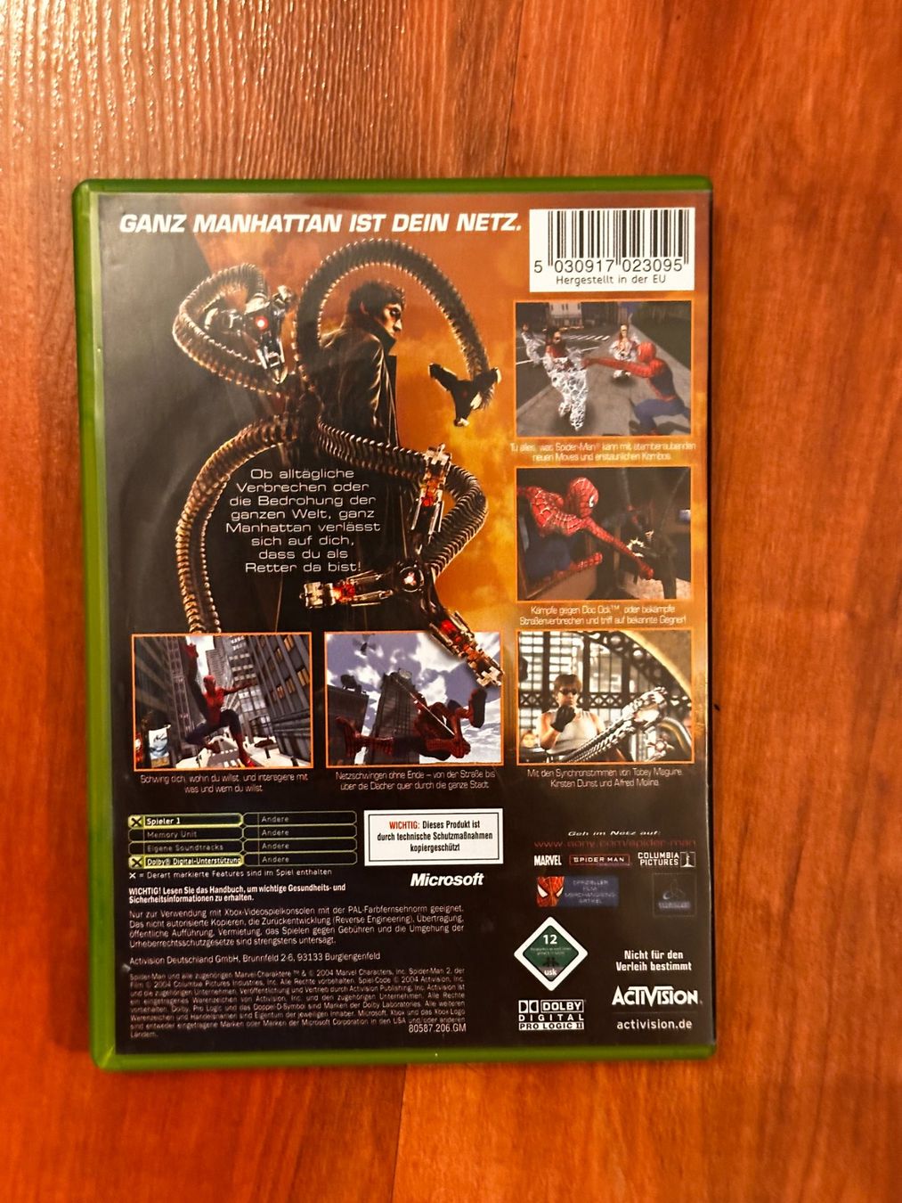 Microsoft Giochi: Jeu Xbox:  Spiderman 2 - Complet – Usato da Bellevue venduto da LarsUlrich01 1