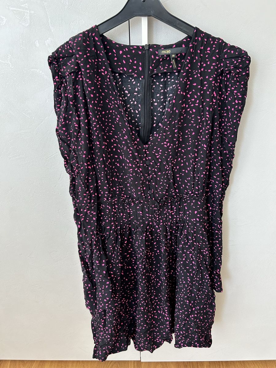 Maje Vestiti: Maje gemustertes Romper Kleid / 38 – Usato da Zug venduto da bia_v6gf 1