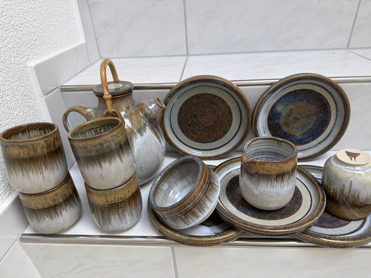 Set di piatti: Keramik Set, Elsbeth Vuadens - Truninger. – Usato da Biberist venduto da Momo33 9