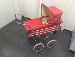 Puppen Kinderwagen uralt aber sehr guter Zustand, Unikat