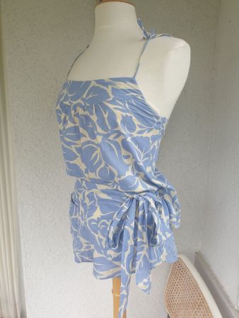 JUMPSUIT 34 XS HOSS INTROPIA OVERALL SHORTS TOP ZU JACKE
