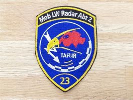 Badge Mob LW Radar Abt 2 TAFLIR 23 blau