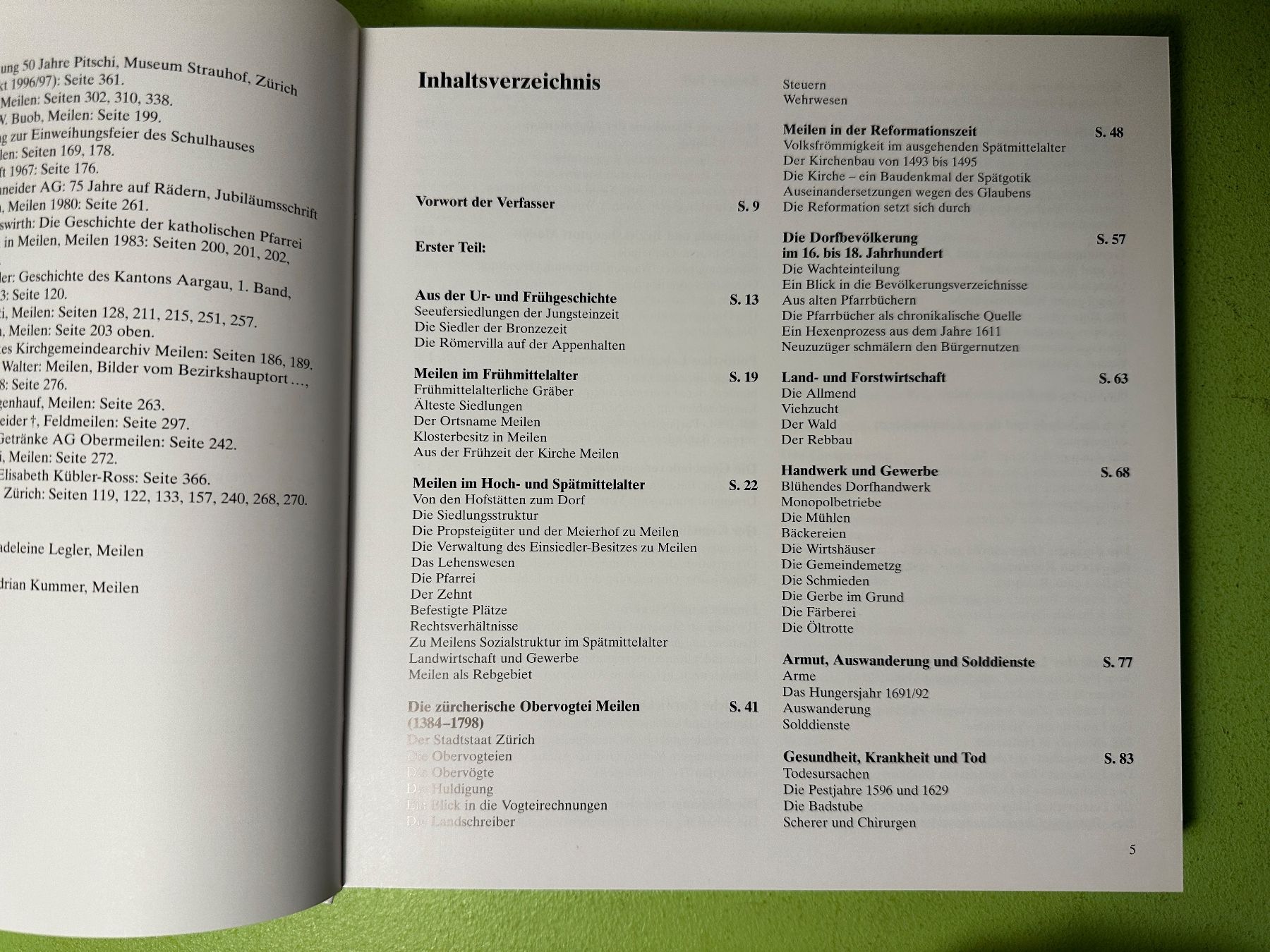 Libri: Peter Ziegler, Peter Kummer: Geschichte der Gemeinde Meilen. – Usato da Zürich venduto da allp 2