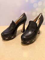 GUCCI Malaga Kid Nero 759775 Gr.39 NEU ungetragen Hourglass