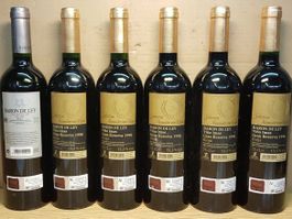 6 Fl. Baron de Ley 1998 Gold Edition. #1930