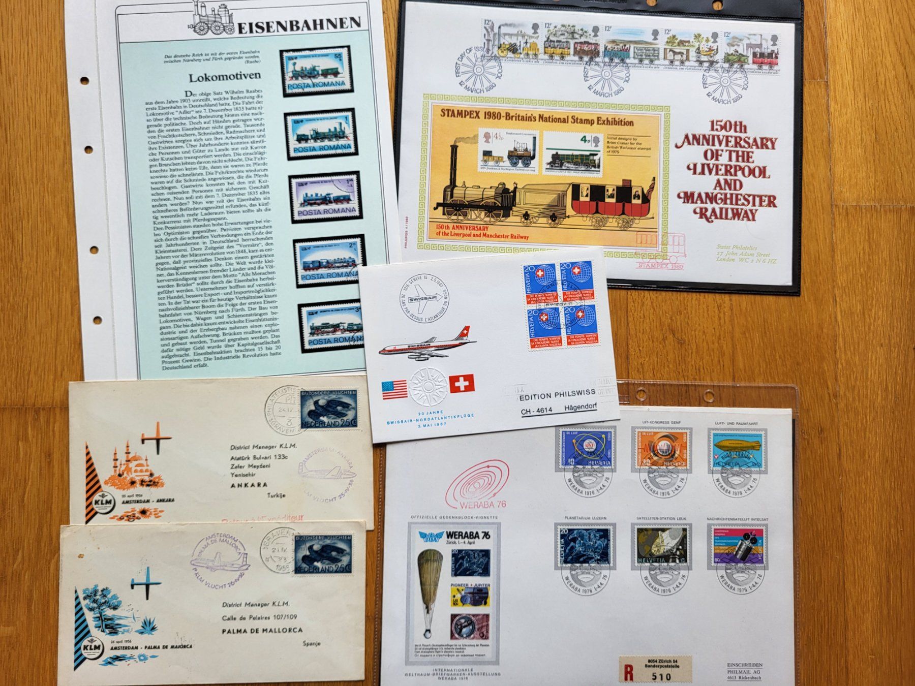 Tutti i francobolli: Lot Phila: FDC, Ansichtskarten, Briefe Schweiz und Ausland – Usato da Münchenbuchsee venduto da Elykinley 1