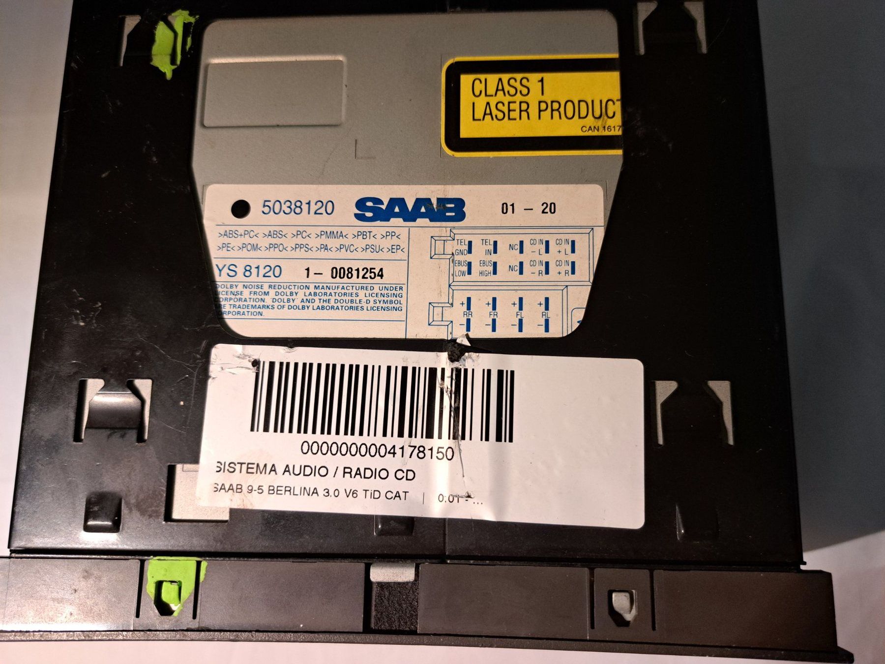 Saab Radios: SAAB 9-5 YS3E (2002) – Gebraucht aus Fällanden von Whannes 2