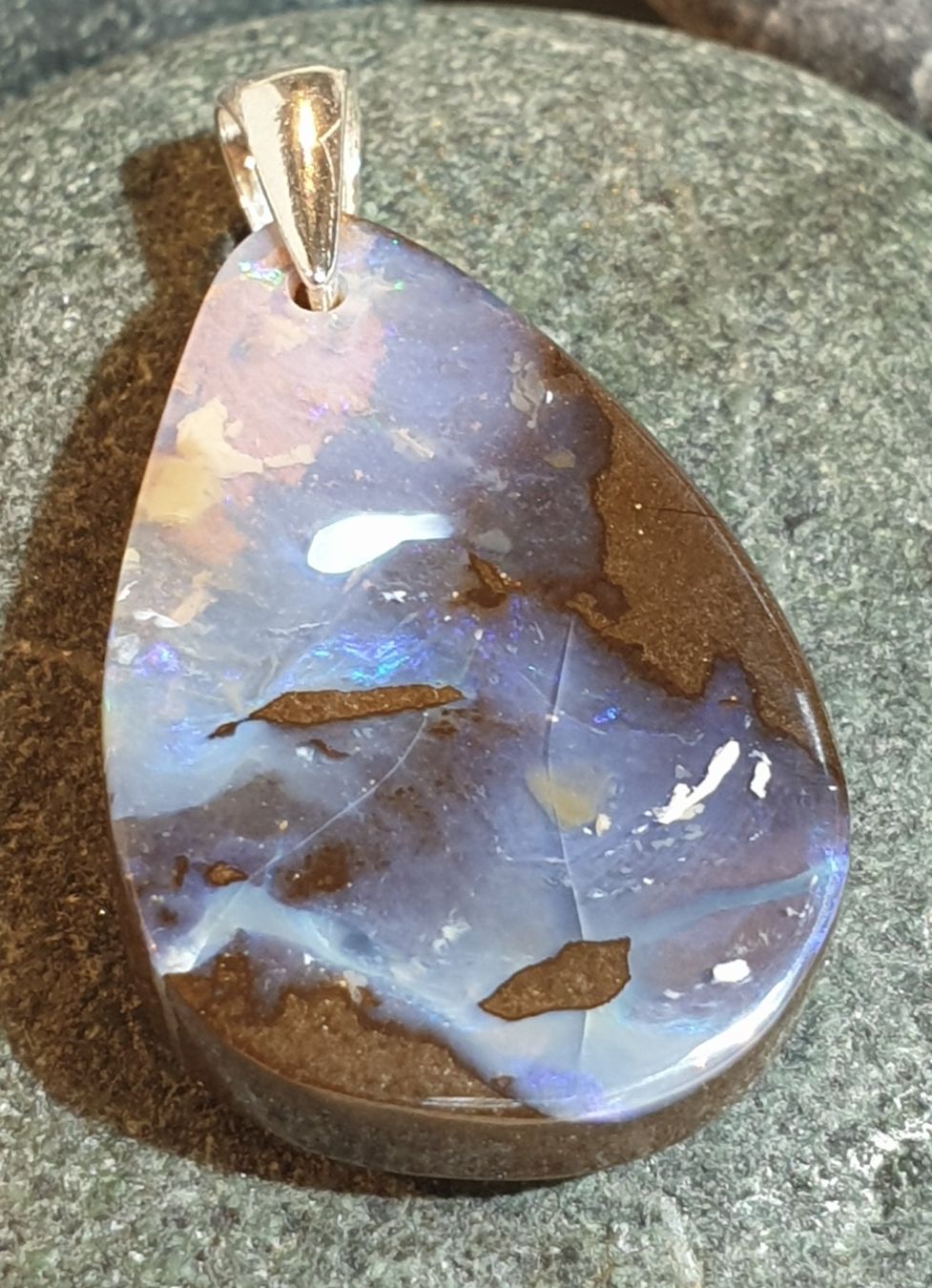 Ciondoli: Anhänger Boulder Opal. – Nuovo (secondo la descrizione) da Niederbüren venduto da Raphael014