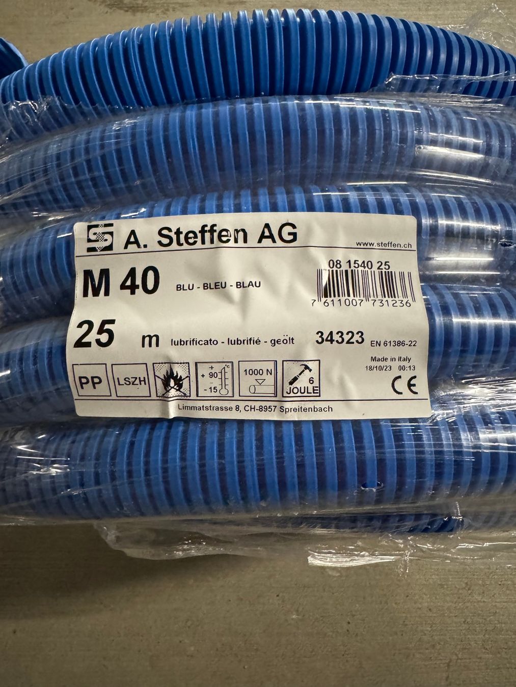 Tubi & Tubi flessibili: Flexrohr 25 Meter von Steffen – Nuovo e nell'imballaggio originale da Kilchberg venduto da T.JSY 1