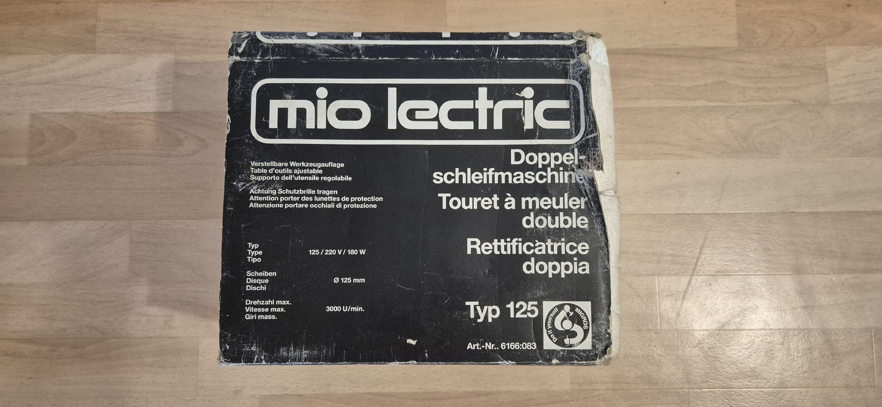 Schleifen & Polieren: Mio lectric Doppel-Schleifmaschine Typ 125 – Gebraucht aus Schwyz von Vesparider01 3