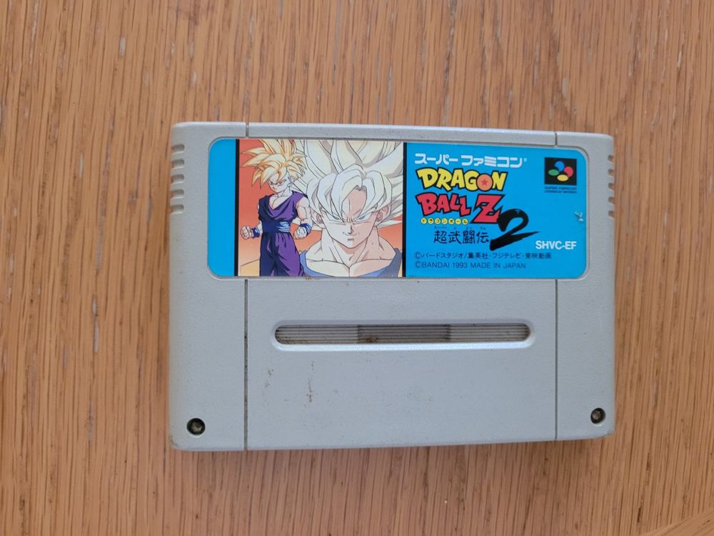 Jeux Dragon Ball Z 2 Super Famicom (SNES) - Version Japonaise Originale En Bon état