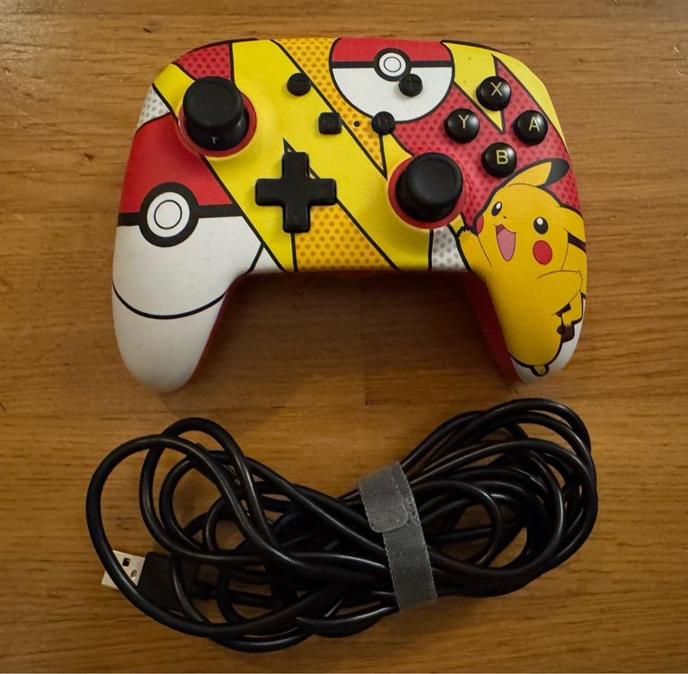 Nintendo Switch Pro Controller Pokemon Pikachu (Gebraucht) in Zürich ...