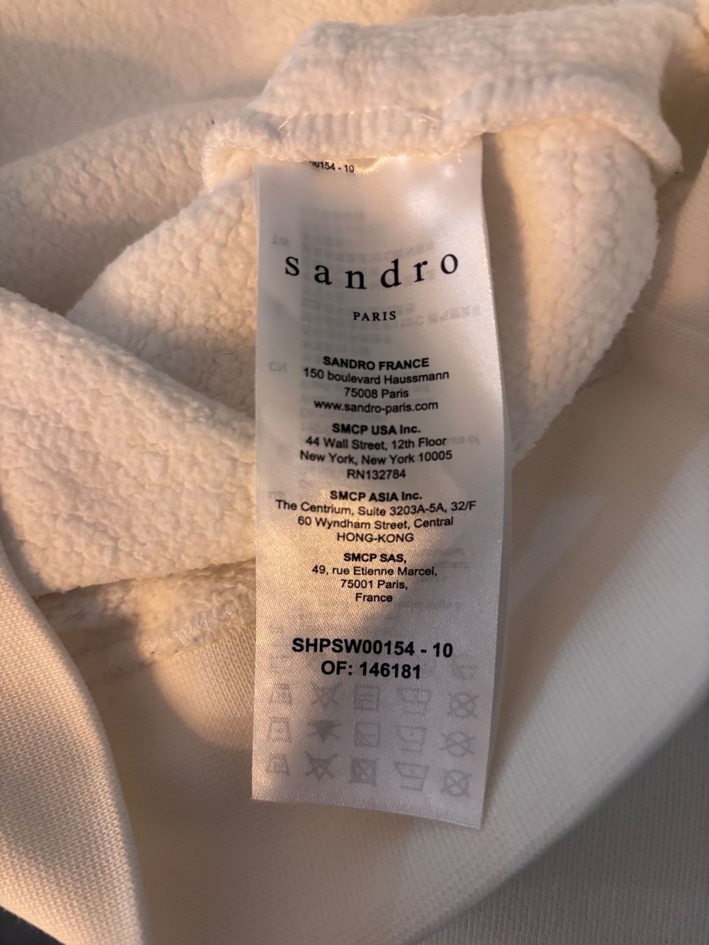 Sandro Pullover & Sweatshirts: Sandro Pullover weiss – Gebraucht aus Wetzikon ZH von Deba26 6