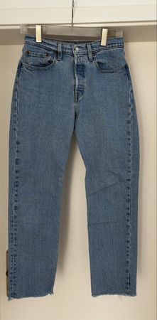 Levi’s 501 Jeans Straight Leg mit Knopfleiste W27 L28