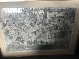 Grosse Wetli Litho 43/ 45 1967