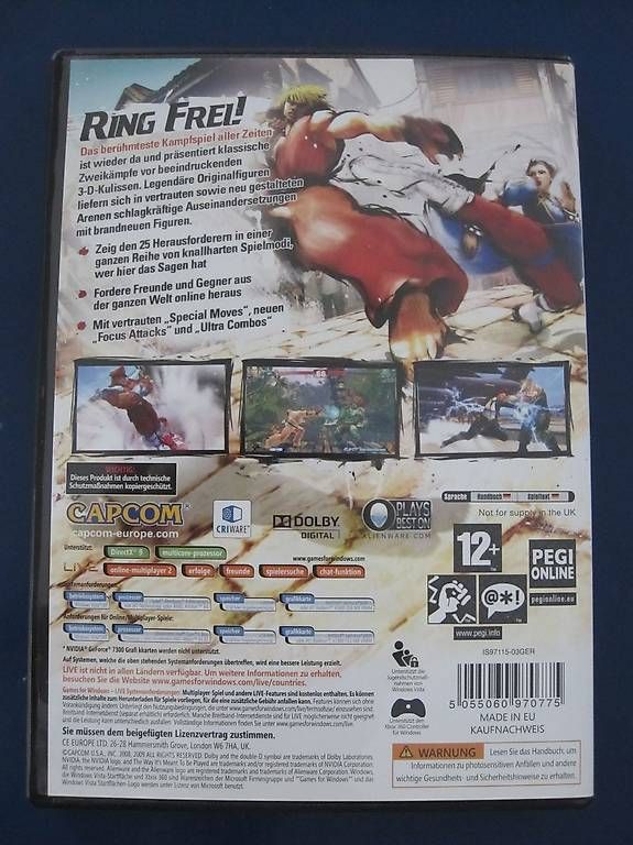 Giochi: Street Fighter IV - PC-Version für Windows XP/Vista – Usato da Muttenz venduto da Fabtastisch08 1