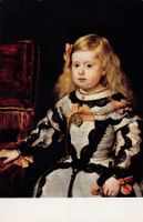 Kunst-AK, Velázquez, La Infanta Margarita de Austria