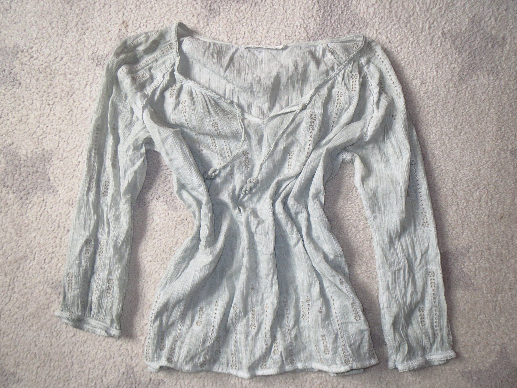 Nile Blusen: super süsse NILE Damen Bluse Gr M mit Spitze – Gebraucht aus Kiental von Anna8702 1