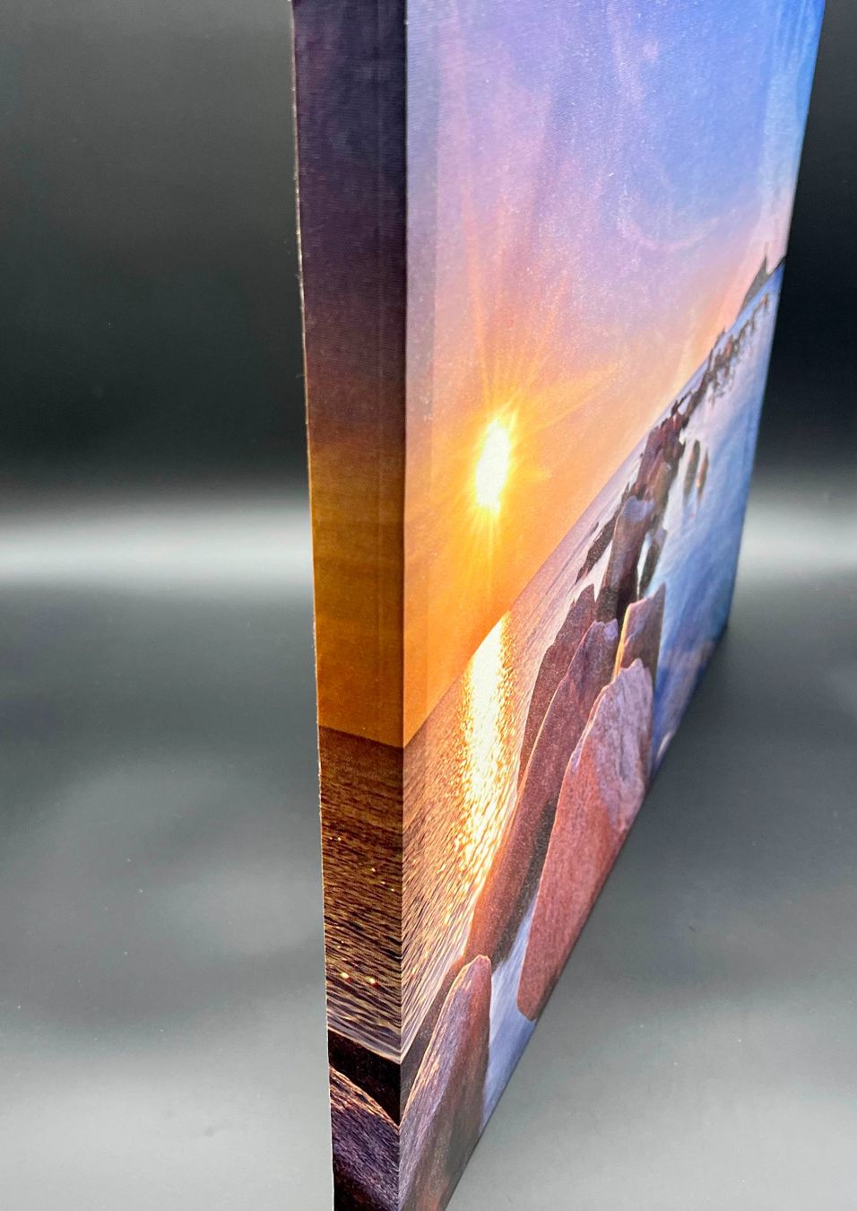 Foto & Immagini: Bild Sonnenuntergang – Usato da Häusernmoos venduto da Galerie23 2