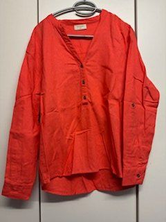 FREEQUENT Bluse orange/rot M