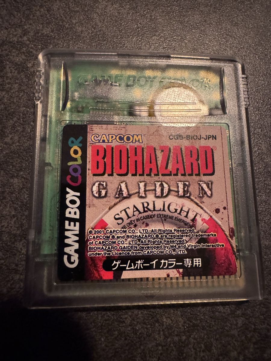 Nintendo Giochi: Resident Evil: Gaiden JP OVP – Usato da Rheinfelden venduto da lexaner 3