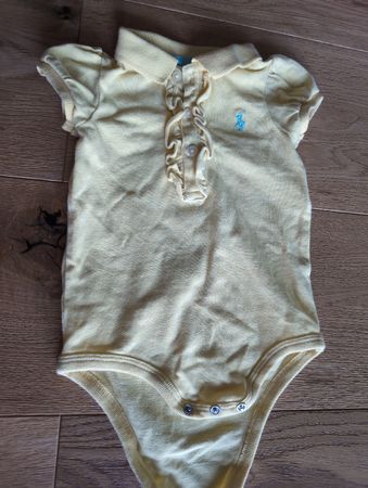 Ralph Lauren Baby Body Polo Shirt gelb 