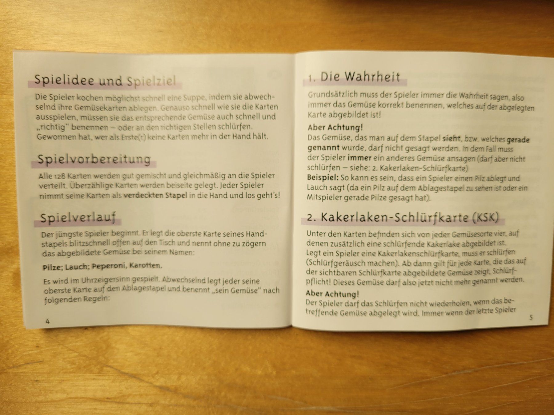 Jeux: KAKERLAKEN SUPPE – D'occasion à Neftenbach par Mador6 3