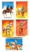 Briefmarken "Uniform". Spanien