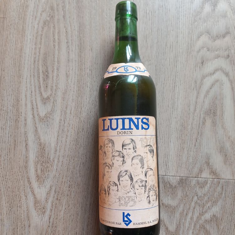 🏆 Bouteille De Vin Coupe Du Monde Foot 1990 - PLEINE - Collector - Or