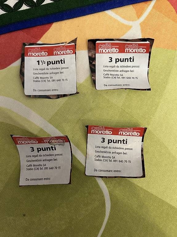 Plantes & graines: Punti di caffè "moretto " 15fr – D'occasion à Lugano par bef_6qcn