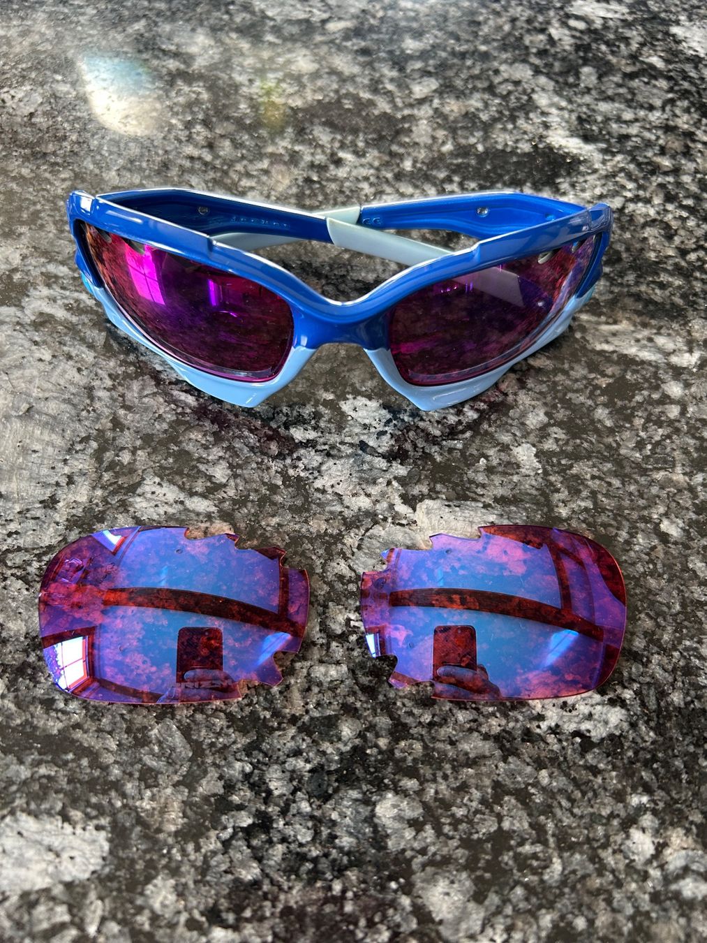 Oakley Occhiali & Lenti: Oakley Jawbone mit Etui und Wechselgläsern – Usato da Seedorf BE venduto da willitouch