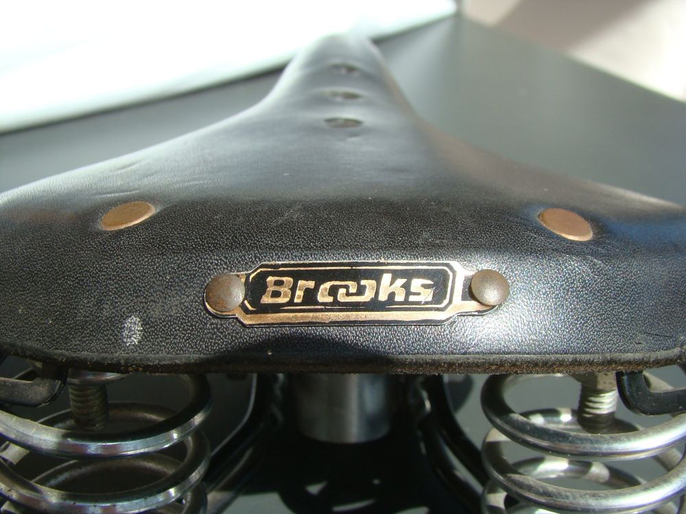 Brooks Pezzi di ricambio: Herren Brooks Sattel Champion B66 Leder schwarz neuwertig – Nuovo e nell'imballaggio originale da Walzenhausen venduto da Vanquish711 9