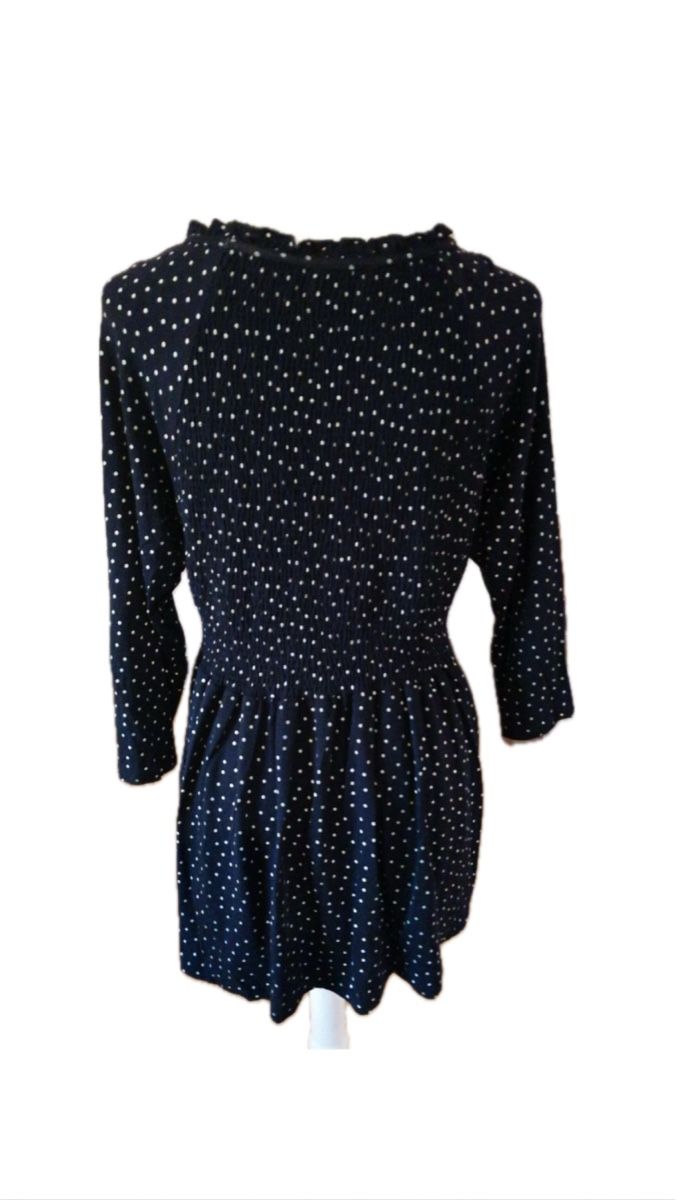 C&A Vestiti: C&A Kleid, Black Polka Dot, XL – Usato da Zürich venduto da Konsumware 2