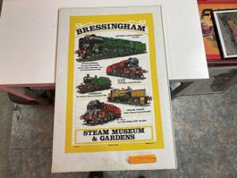 BRESINGHAM Dampflokomotiven Bild & Tuch / Stoff