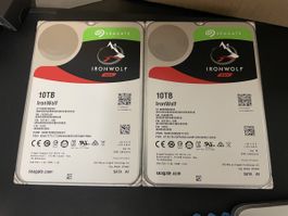 2× 10-TB-Seagate-IronWolf-Festplatte für nur ein Stutz🤑😉