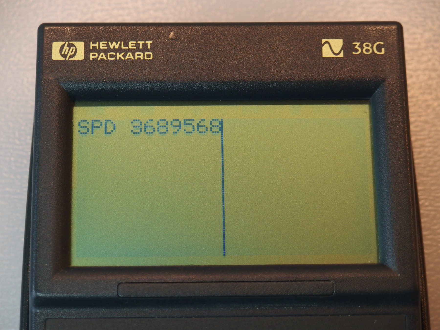 Hewlett Packard Calcolatrici tascabili: HP Hewlett Packard 38G Scientific Programmable Calculator – Usato da Gwatt (Thun) venduto da Nocturnal_99 4