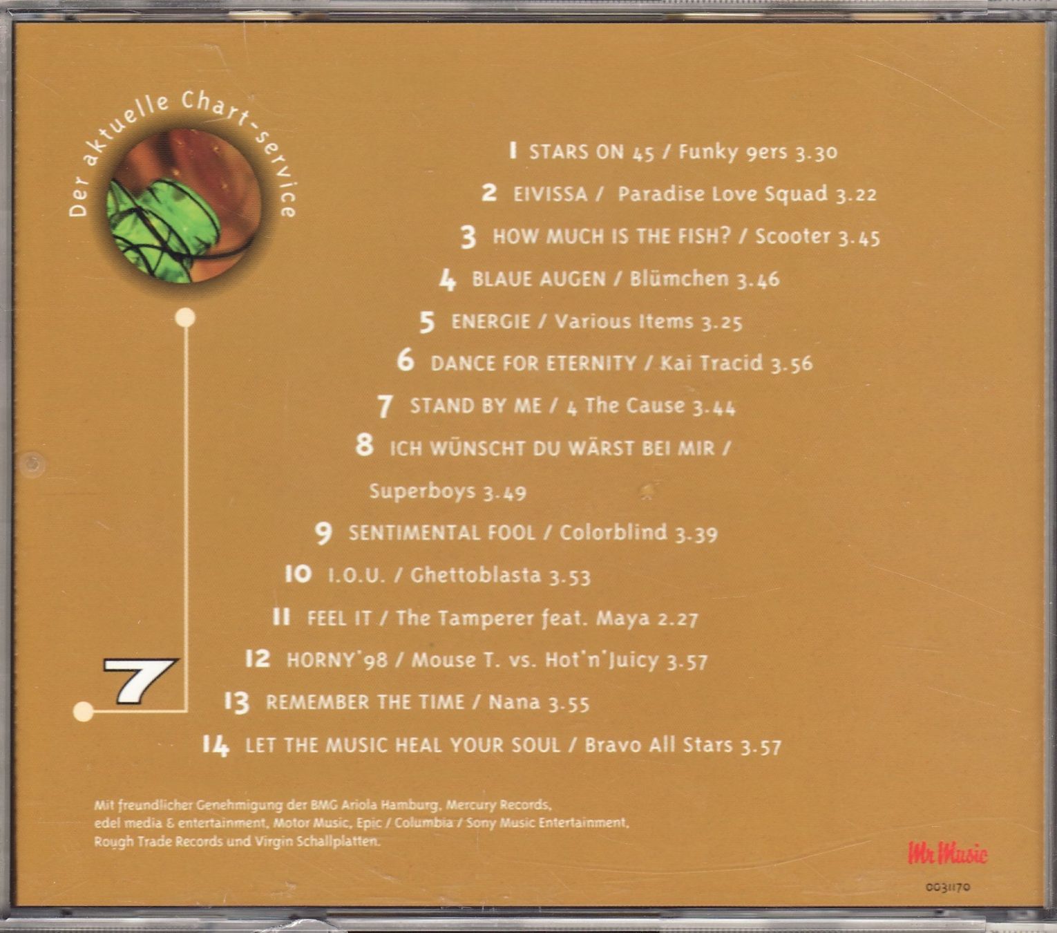 CD: Various ‎– Chart Hits Vol. 7 – Nuovo (secondo la descrizione) da Boussens venduto da catfood01 1