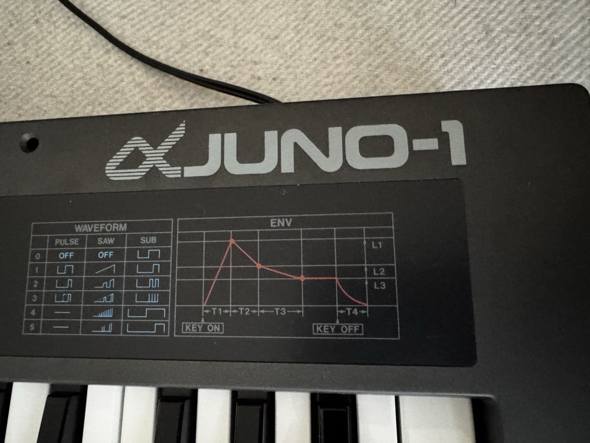 Roland Strumenti musicali: Roland Alpha Juno 1 - Synthesizer – Usato da Zürich venduto da 1cut2 3