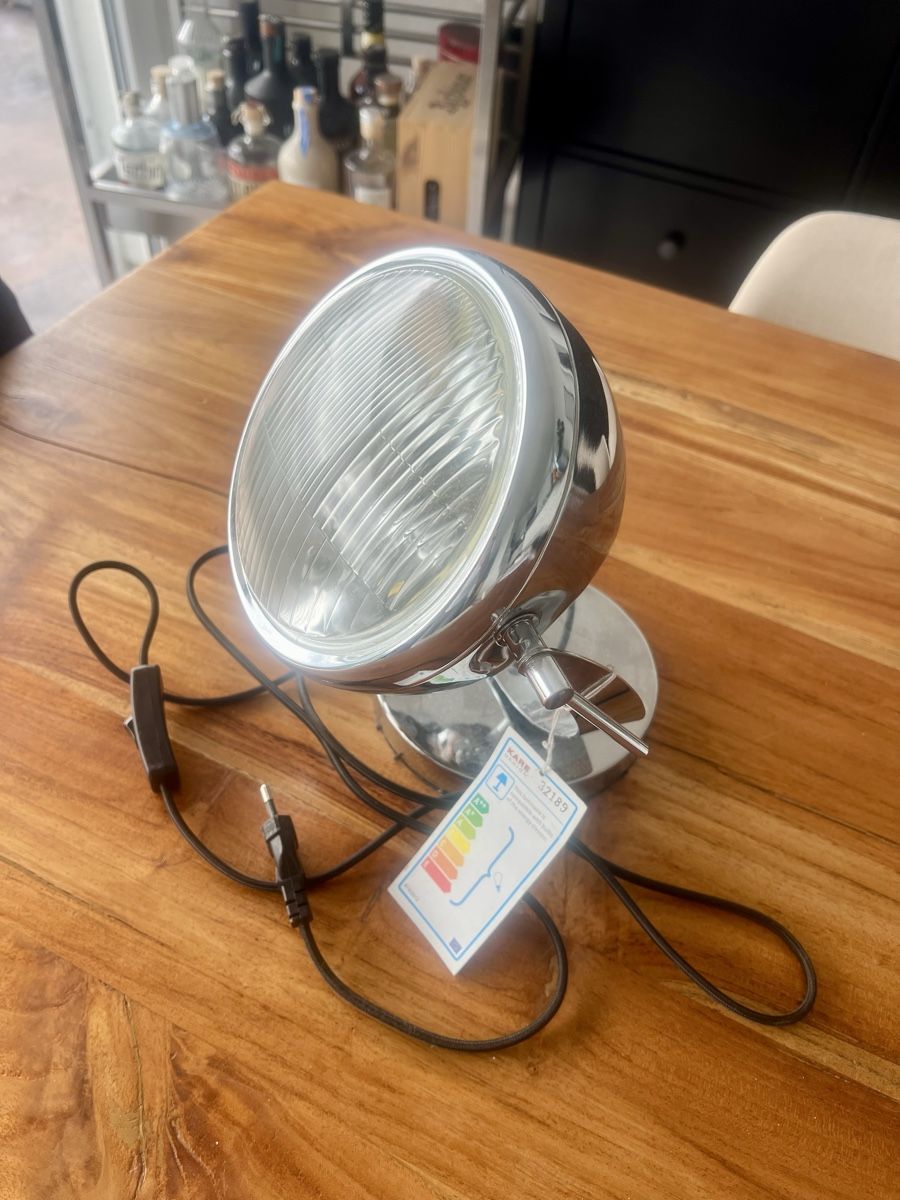 Kare Lampade: KARE - Vintage Style Chrome Spotlight Table Lamp – Usato da Uetikon am See venduto da remo.negri 2