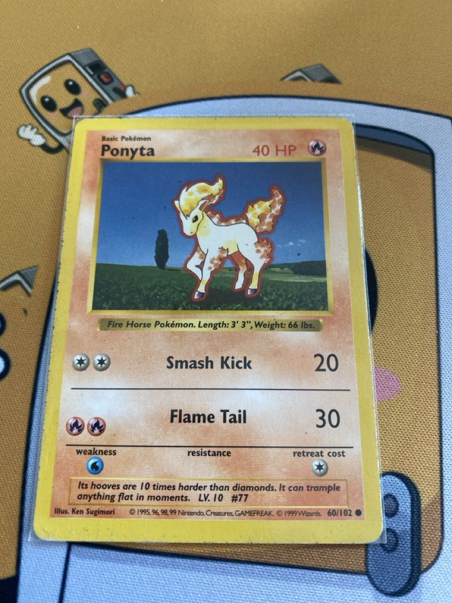 Pokémon Carte collezionabili: Ponita shadowless Pokemon – Usato da Ersigen venduto da Poketrade_Emmental