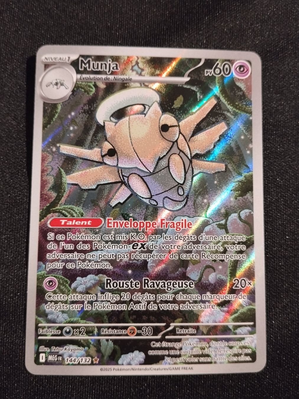 Pokémon Sammelbilder & Trading cards: Pokémon Méga-Evolution: Munja 144/132 FR – Gebraucht aus Palézieux-Village von oufoux08