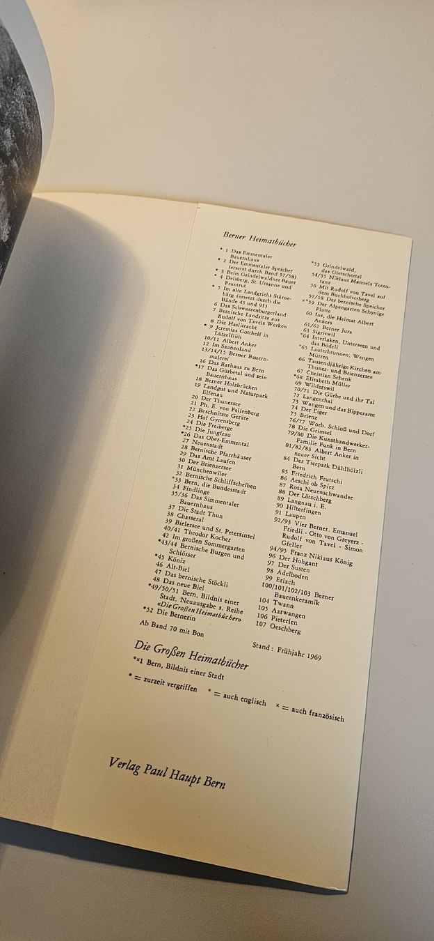 Livres: Solothurn, Buch von Hans Enz 1969 – D'occasion à Belp par Ginus85 6