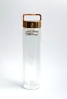 TEEFLASCHE*DROPBOTTLE*450ML DOPPELWANDIG MIT EDELSTAHL SIEB