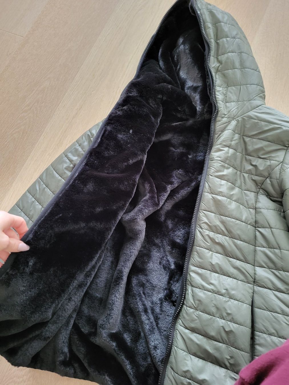 Jacken: Winterjacke S olivgrün weich warm – Gebraucht aus Steffisburg von esneusdaheime 3