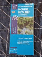 IGN Wanderkarte Mouthe Metabief Nr. 3426 OT 1:25'000