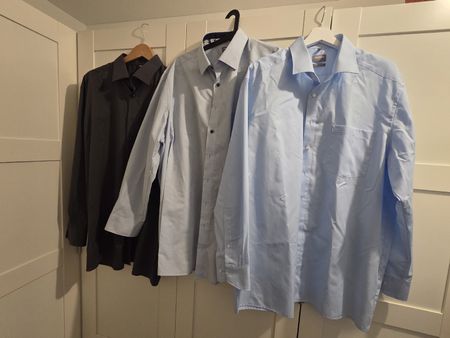 3 x Olymp Herrenhemd, Kragenweite.45, XXL, Top Zustand